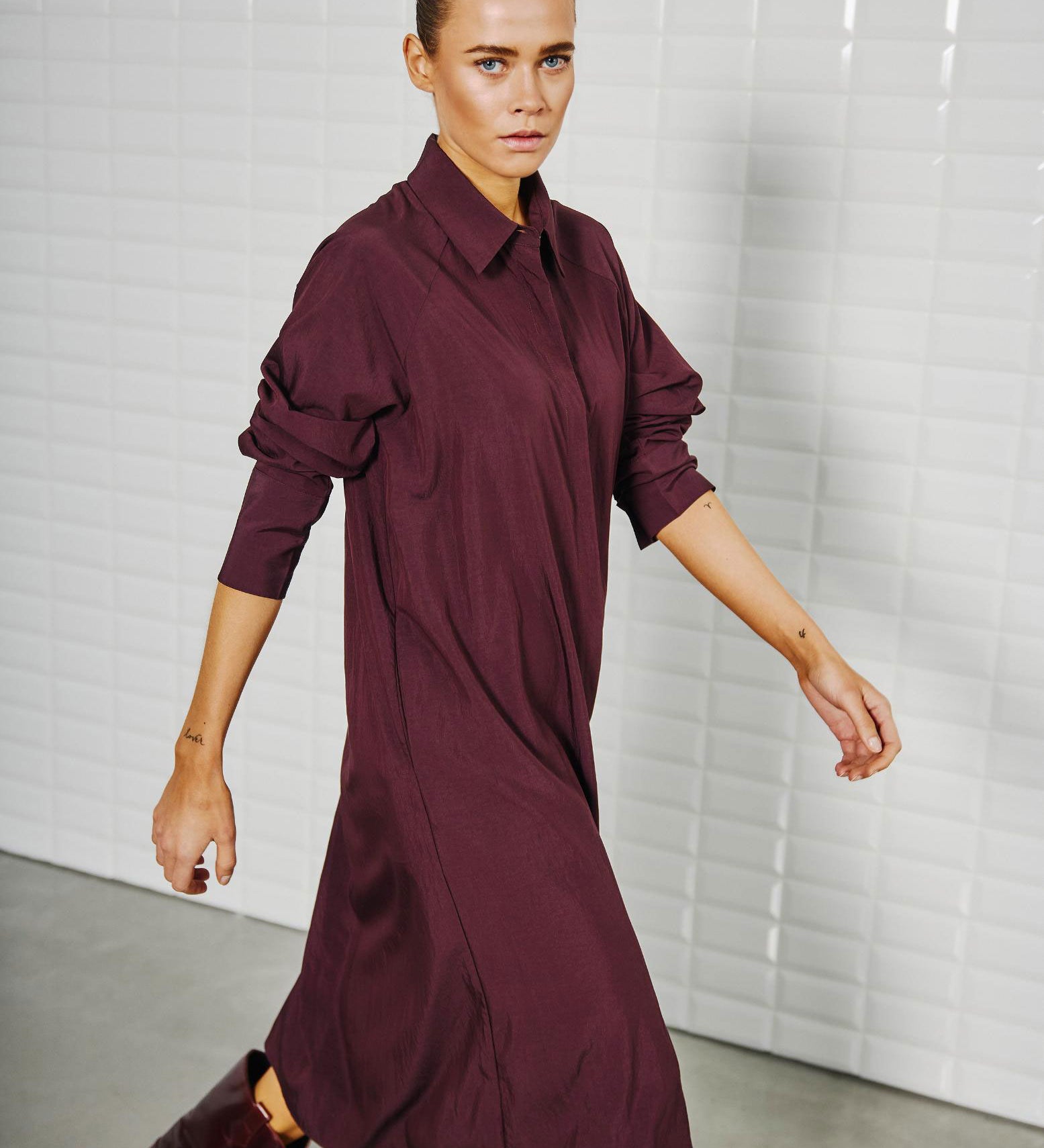 WBLJoline LS Midi Dress