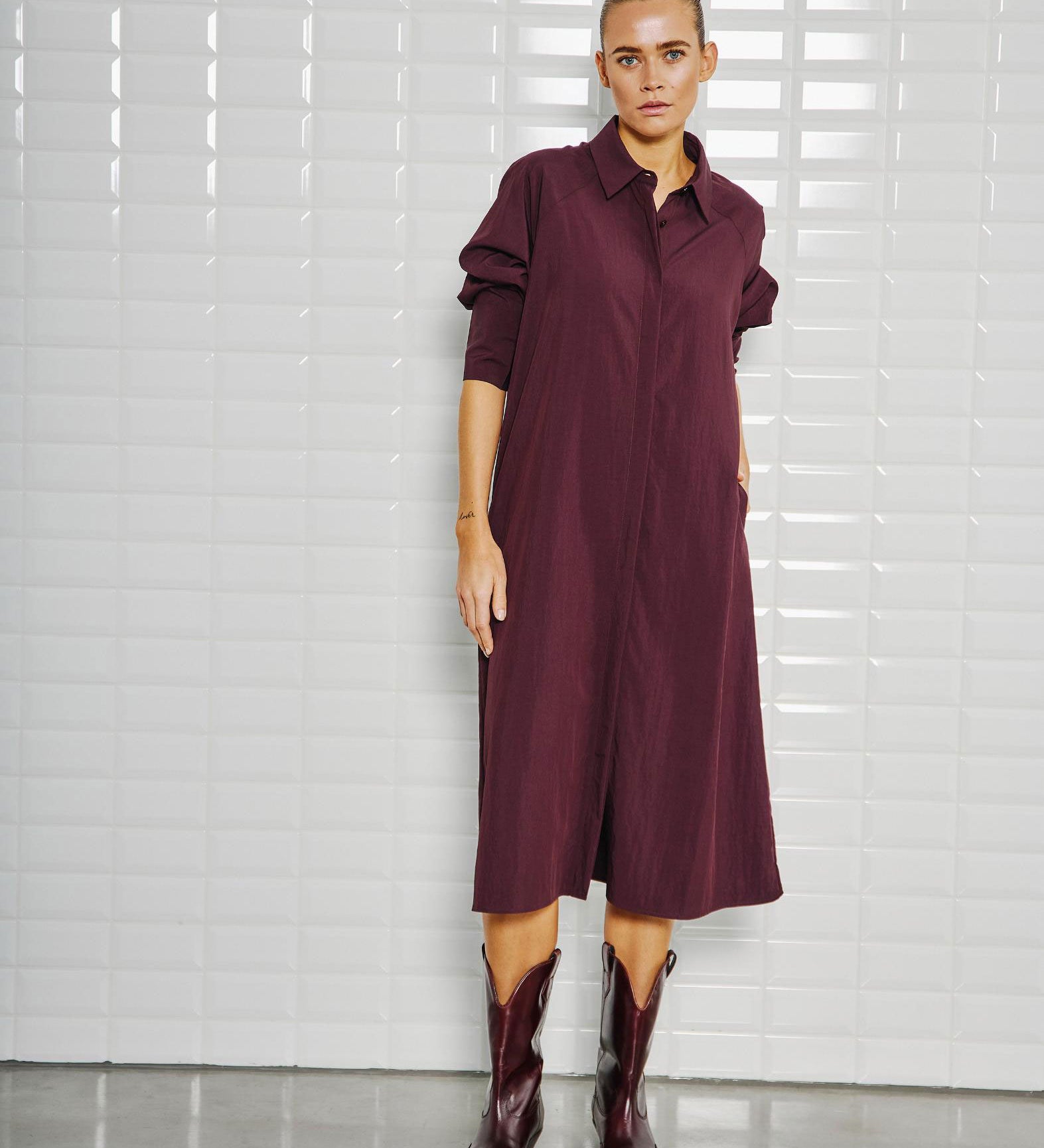 WBLJoline LS Midi Dress