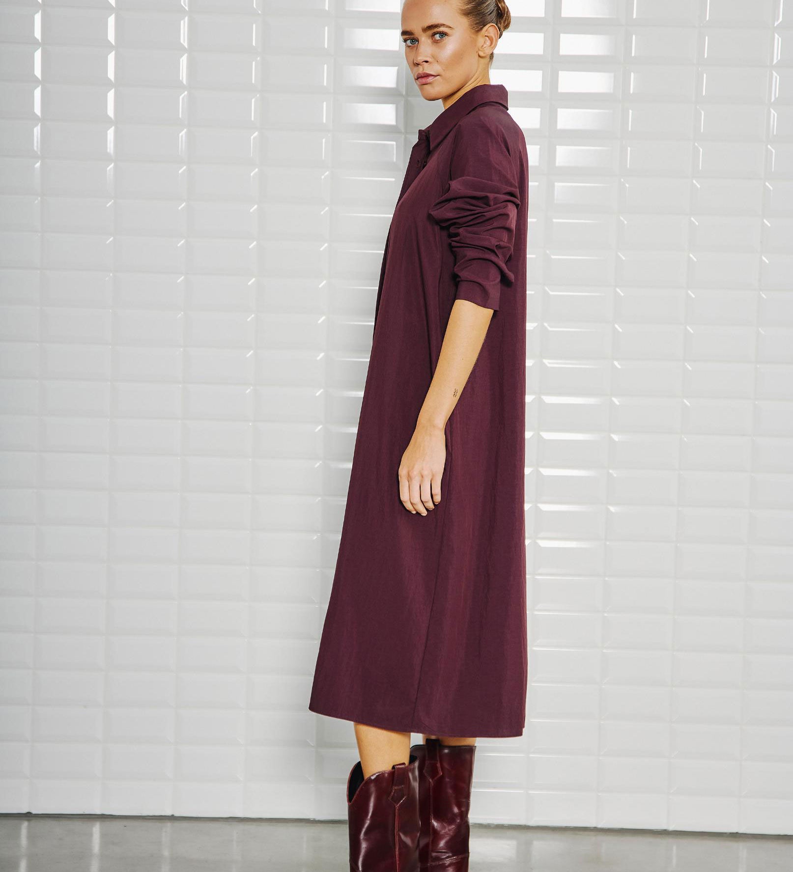 WBLJoline LS Midi Dress