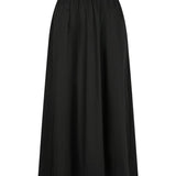 Yara long poplin skirt