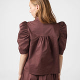 Roella poplin blouse