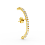 Diamond Long Hug Earstud