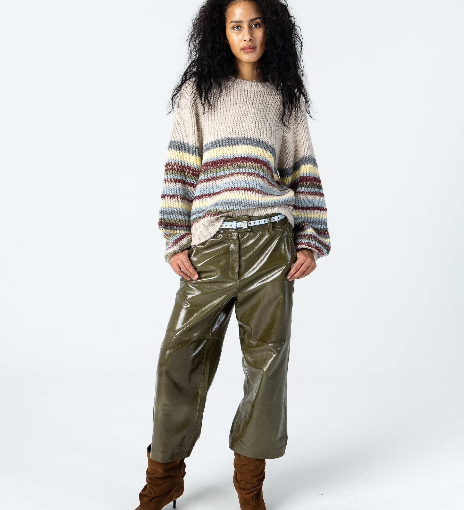 Knit in multi colors