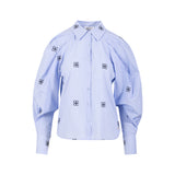 Shirt with embroidery