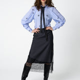 Shirt with embroidery