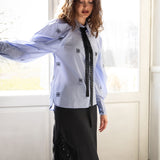 Shirt with embroidery