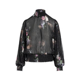 Blouse Vintage Floral Print