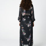 Blouse Vintage Floral Print