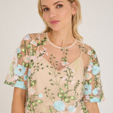 Fuschia blouse