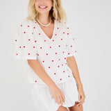 Heart blouse