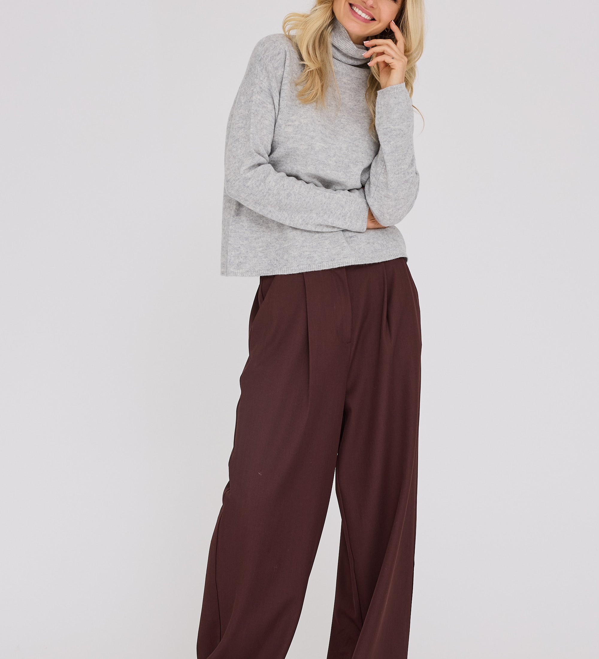 Merino Knit rollneck