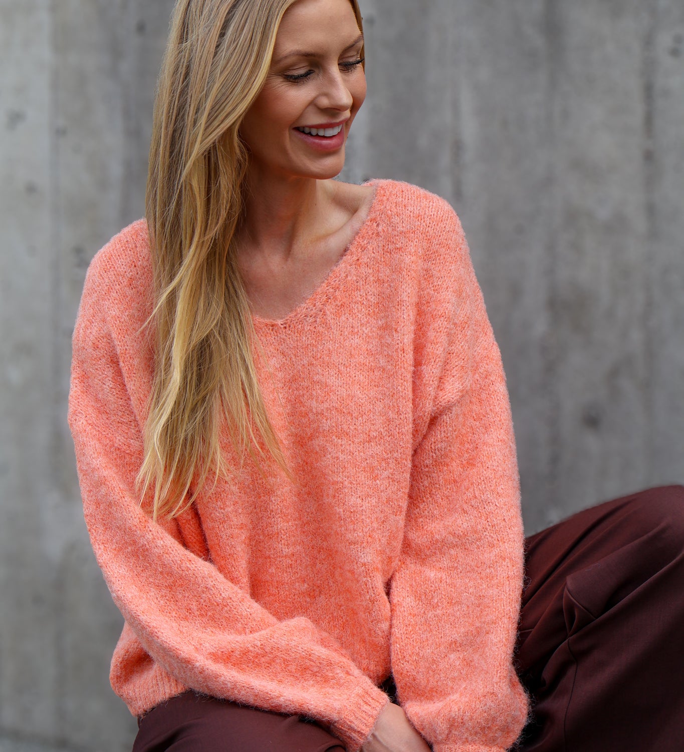 Inge V-neck Knit