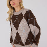 Harlekin Knit Pullover