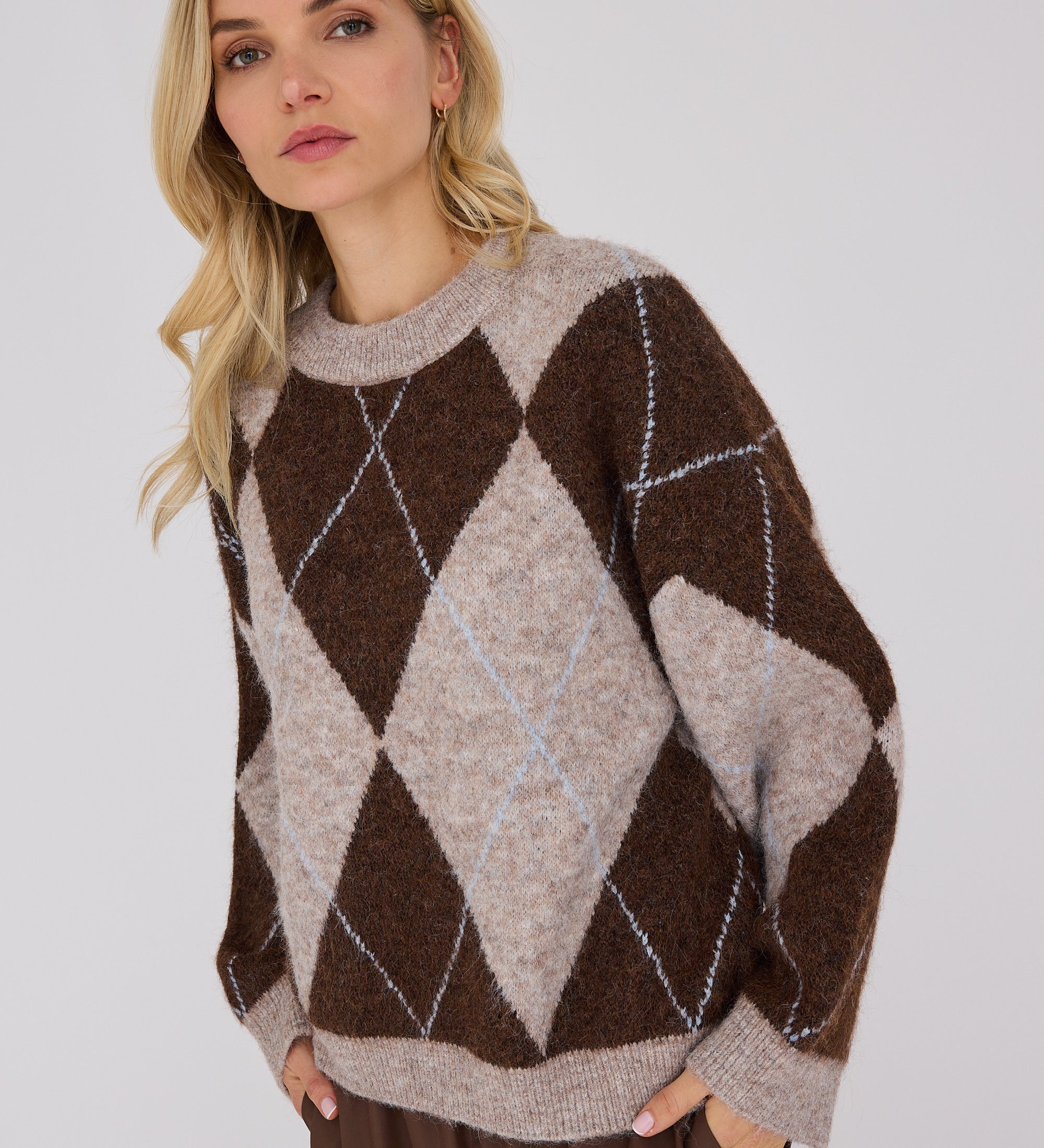 Harlekin Knit Pullover