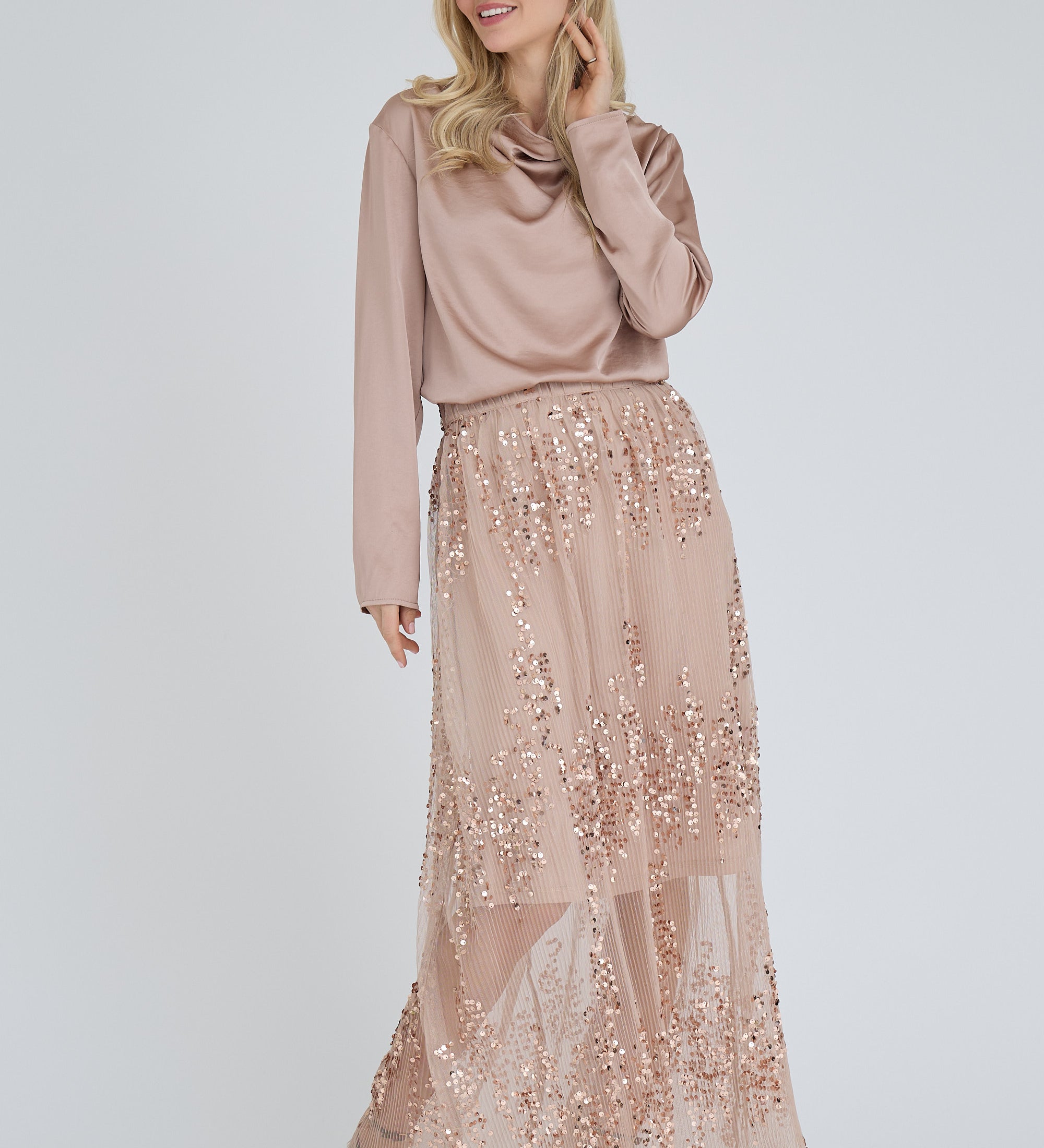 Sinda Drape Blouse