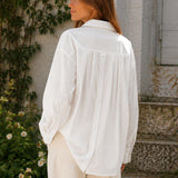 Boxy classic shirt with button details