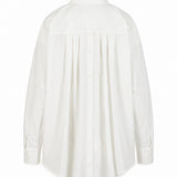 Boxy classic shirt with button details