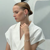 Medium hoop silver