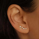 Zodiac Stud Earring