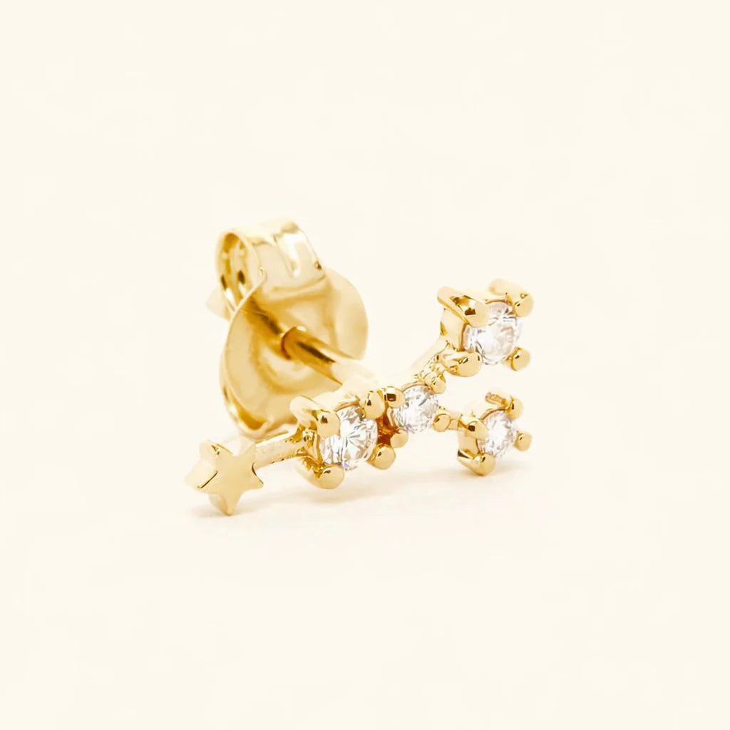 Zodiac Stud Earring