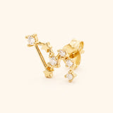 Zodiac Stud Earring