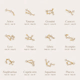 Zodiac Stud Earring