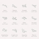 Zodiac Stud Earring
