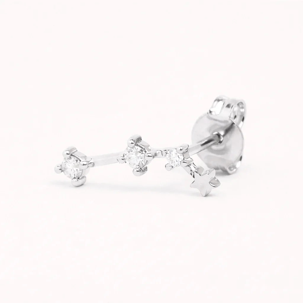 Zodiac Stud Earring