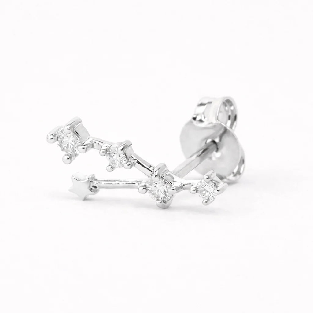 Zodiac Stud Earring
