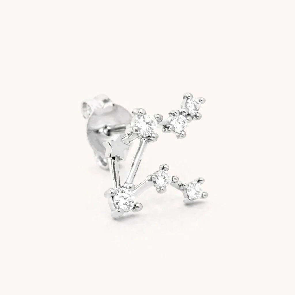 Zodiac Stud Earring