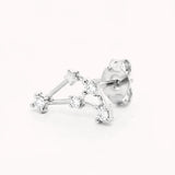 Zodiac Stud Earring