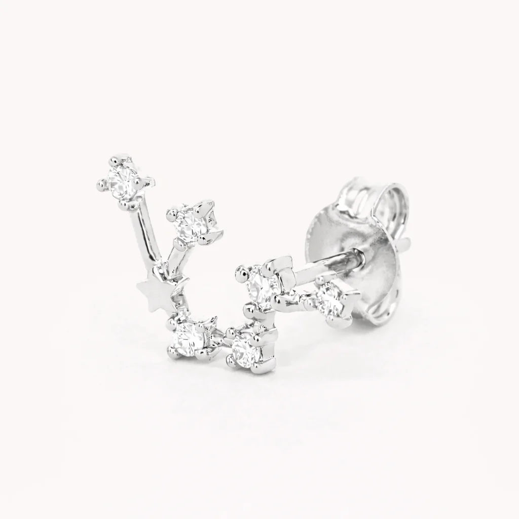 Zodiac Stud Earring