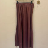 Satin skirt