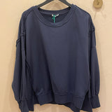 Seam sweater