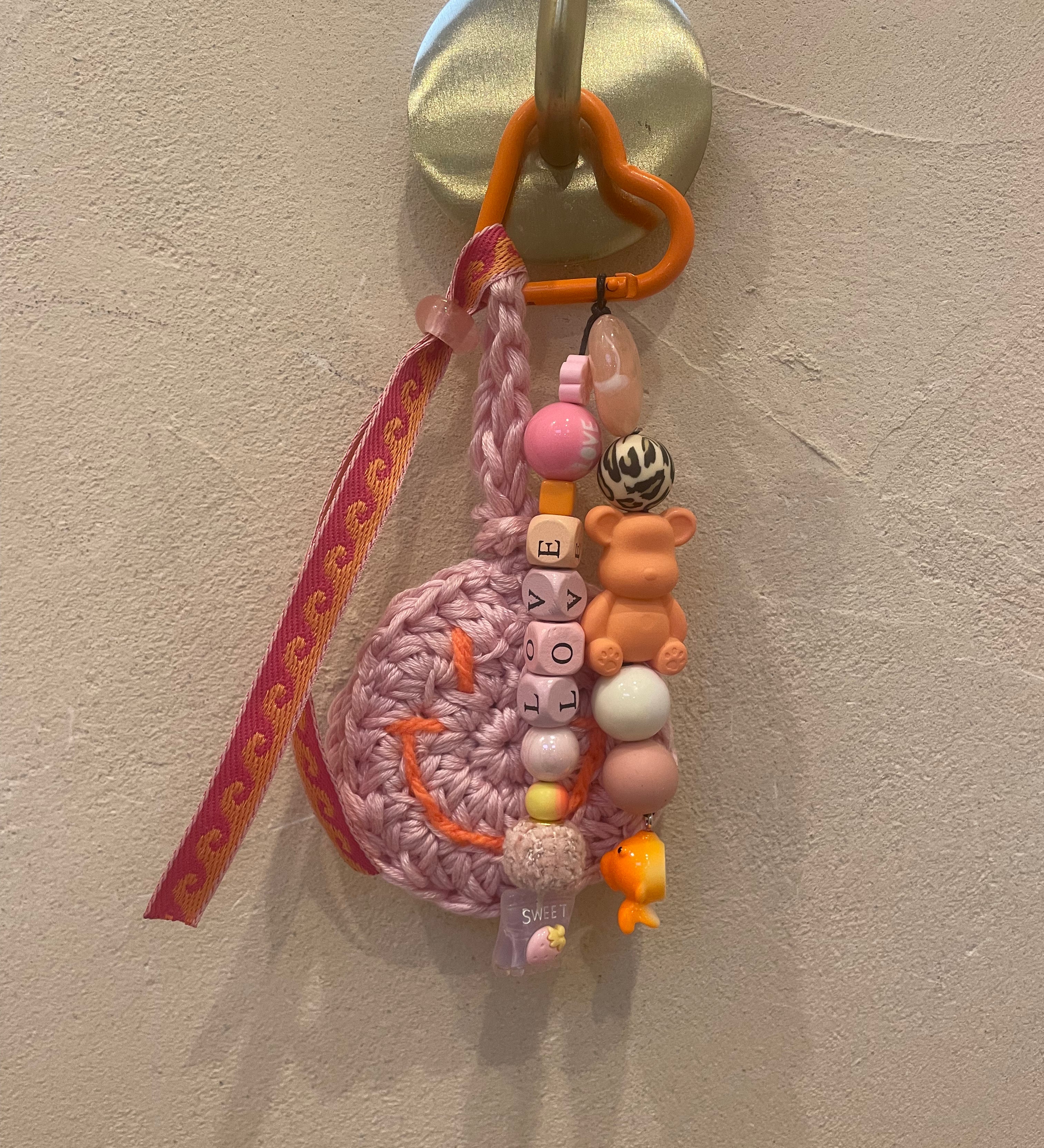 Keychain smiley