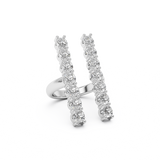 Iris diamond ring