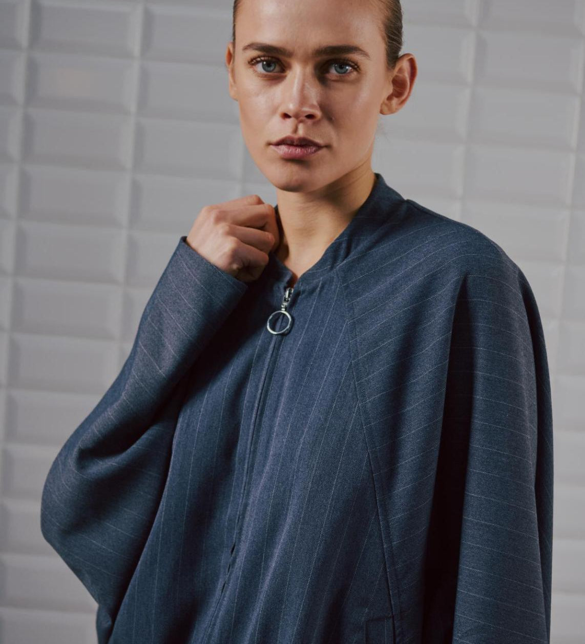 WBLAnna Stripe Batsleve Jacket