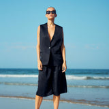WBLSelma linen bermuda