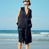 WBLSelma linen bermuda