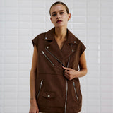 WBLAnalina Vegan Suède Gilet