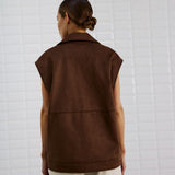 WBLAnalina Vegan Suède Gilet
