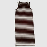 WBLDordi gestreepte tanktopjurk