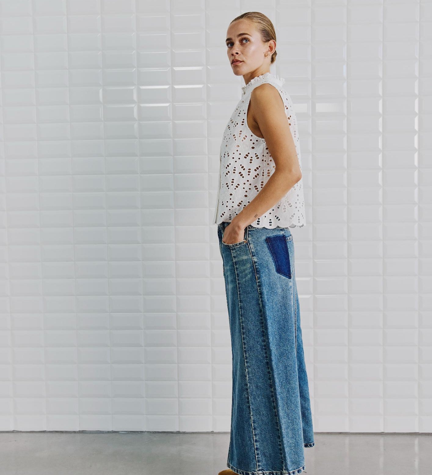 WBLKarolina Blue Denim Rok