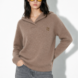 Maille Capuche Nola Kaki