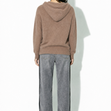 Maille Capuche Nola Kaki