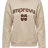 Sweatshirt Eddie Lurex Chocolat