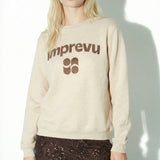 Sweatshirt Eddie Lurex Chocolat